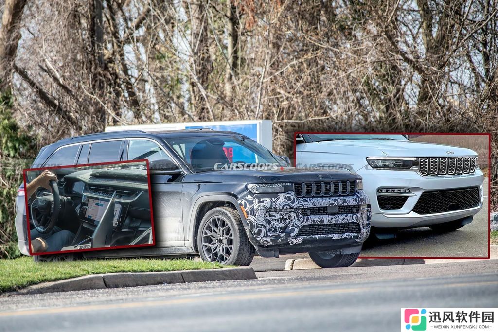 Jeep 大切诺基中期改款曝光：外观更硬朗、内饰实体按键锐减
