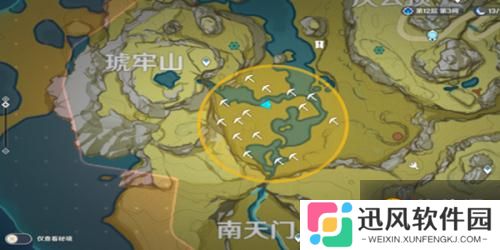 《原神》秘宝迷踪南天门藏宝地9位置一览