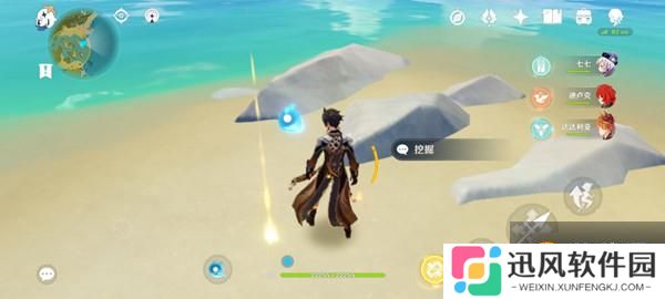 原神秘宝迷踪鹰翔海滩藏宝地线索笔记位置介绍