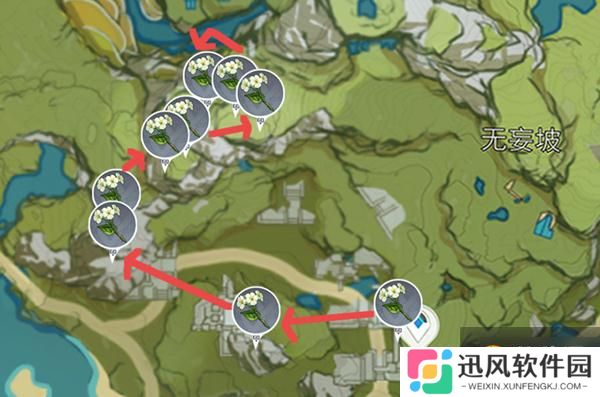 原神  清心具体采集地点在哪里   清心采集点位置详解攻略介绍