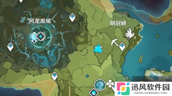 《原神》明冠峡秘密宝藏位置一览