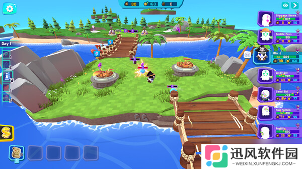 多人Roguelite塔防乱斗游戏《Gotchi Guardians - Tower Defense》7月31日在Steam正式发布