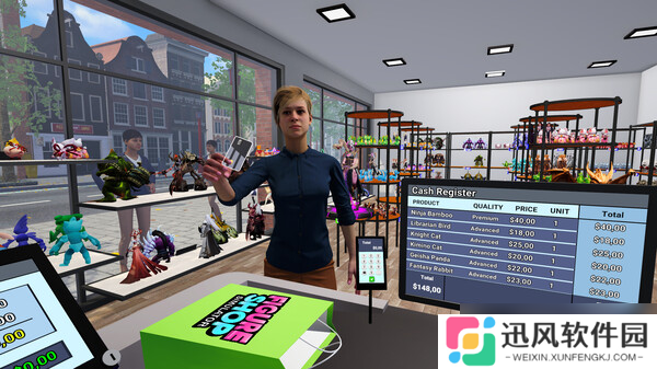 《Figure Shop Simulator》8月5日正式上线 Steam同步更新