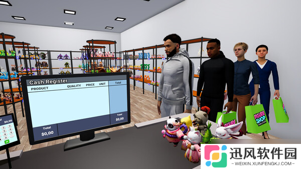 《Figure Shop Simulator》8月5日正式上线 Steam同步更新