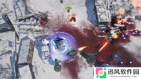 肉鸽俯视角射击游戏《末日核心: 机甲幸存者》8月8日在Steam正式发布
