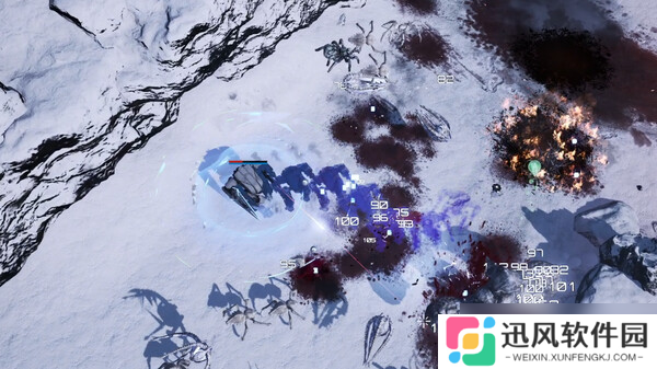 肉鸽俯视角射击游戏《末日核心: 机甲幸存者》8月8日在Steam正式发布