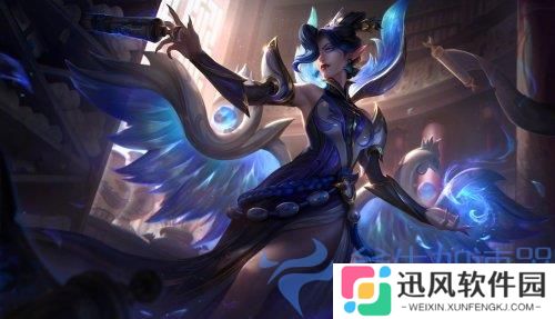 《英雄联盟》新皮肤「青花瓷」曝光：刀妹绝美 翩若惊鸿(英雄联盟新皮肤)