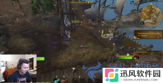 魔兽世界公开新模式60人PVP  前总裁站台拿年卡当彩头(魔兽世界 新cg)