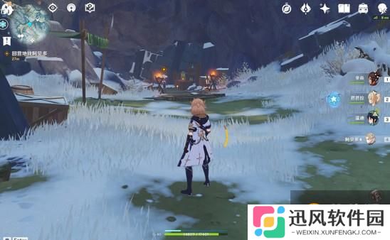 原神雪山上的贼影任务攻略 雪山击碎风琥珀任务教程