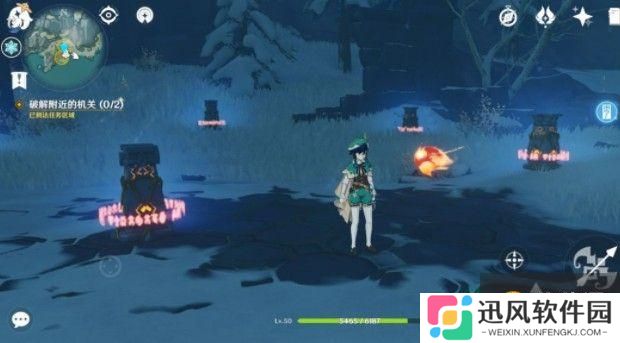 原神雪山三个仙灵怎么行动一致？雪山仙灵行动距离相等攻略[多图]