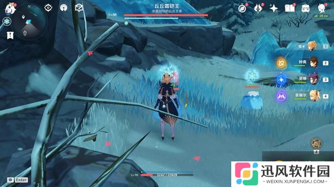 原神1.2雪山任务图文攻略 主线碎片位置分享
