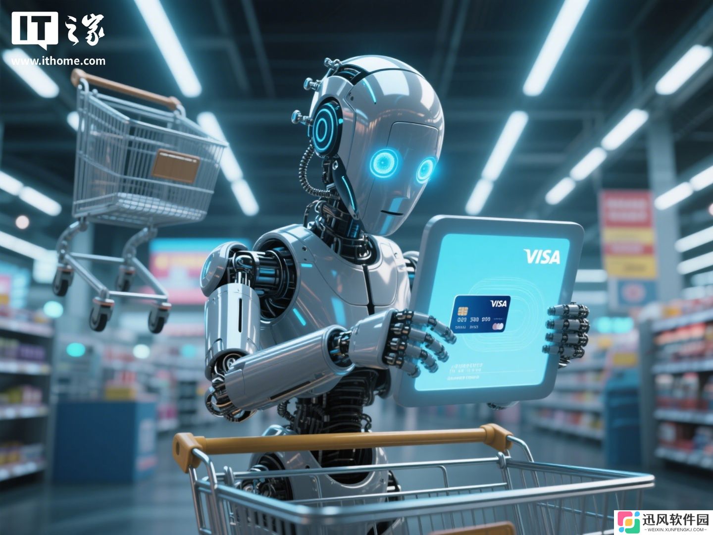 Visa 描绘“AI 购物智能体”蓝图：未来能帮你自动购物、刷卡消费