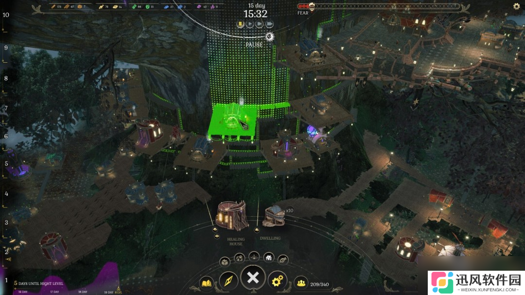 垂直城市建造游戏《雾隐天途》上架Steam