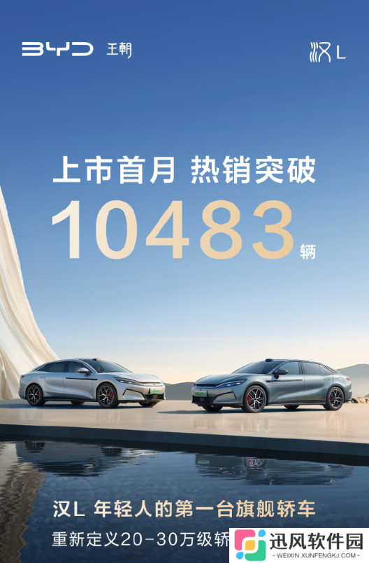 比亚迪汉 L / 唐 L 上市首月销量均破万，20.98 万元起