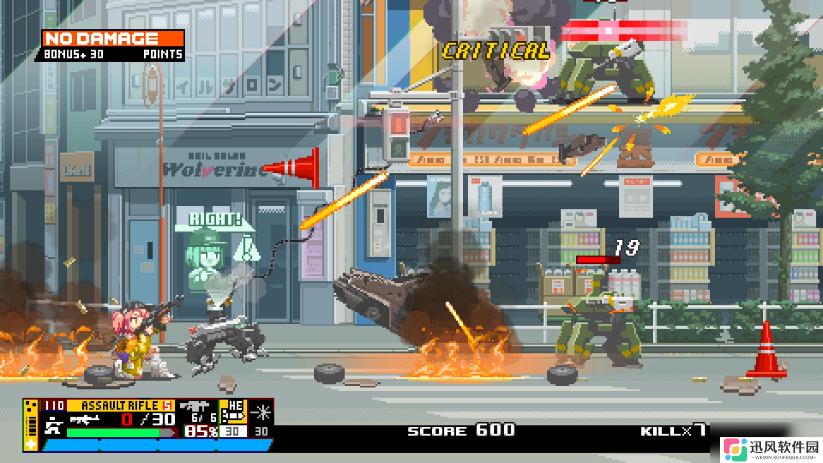 像素风动作射击游戏《Nitro Express》Steam页面上线 明年发售
