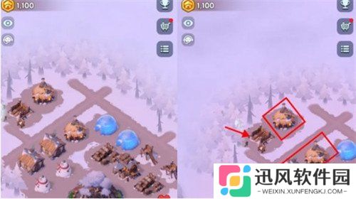 无尽冬日晨曦岛伐木小屋怎么放 晨曦岛伐木小屋摆放位置一览