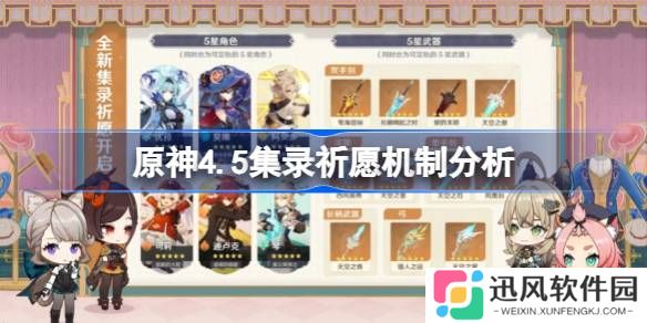 原神4.5新混池规则讲解 原神4.5集录祈愿机制分析