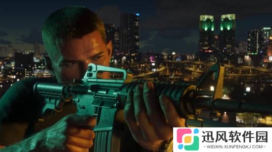 GTA6没用小细节+1 杰森持枪睁眼瞄准呼应参军经历