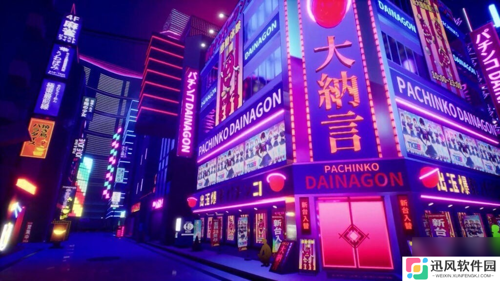 3DM Games代理发行赛博朋克动作新作《东京地下杀手》独特霓虹风格！