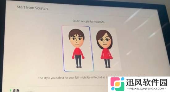 Switch2取消Mii性别选项：只能选择人物风格