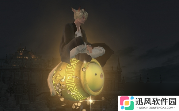 《最终幻想14：水晶世界》金鲶鱼轿子购买方法