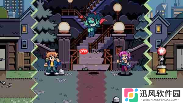 2D像素冒险游戏《Scott Pilgrim EX》新预告