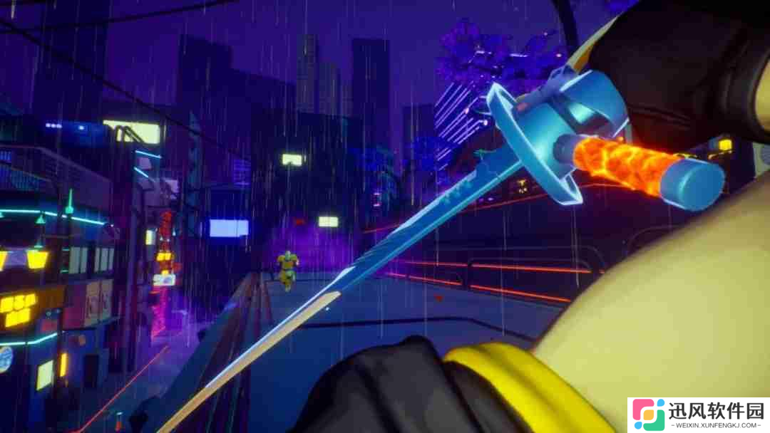 赛博朋克高速砍杀游戏《东京地下杀手》 现已登陆Steam新品节