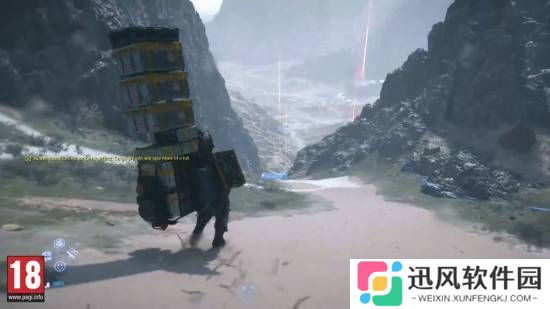 可能是《死亡搁浅2》最绝望的视频:滚落山坡40秒！