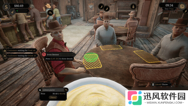 酒馆经营模拟游戏《Saloon Simulator》7月15日在Steam正式上线