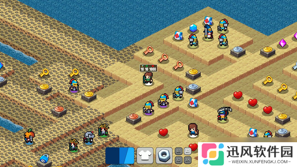 休闲策略战棋游戏《勇者难题》7月18日上架Steam商店