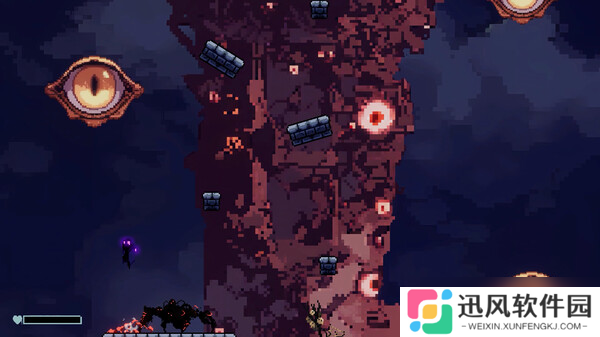 2D平台冒险游戏《Hollow Jump》登陆Steam平台