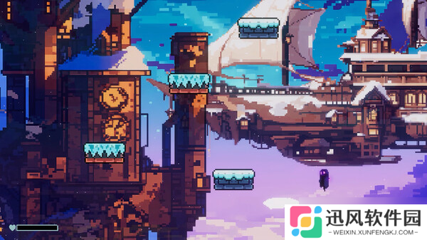 2D平台冒险游戏《Hollow Jump》登陆Steam平台