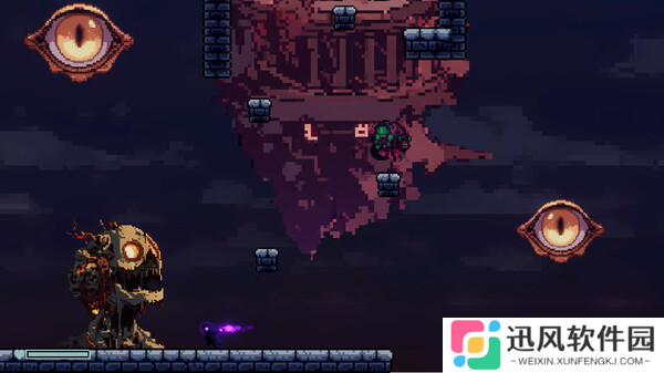 2D平台冒险游戏《Hollow Jump》登陆Steam平台