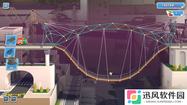 物理解密游戏《Bridge Constructor Studio》7月17日在Steam商店正式上架