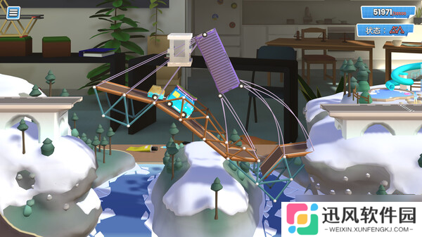 物理解密游戏《Bridge Constructor Studio》7月17日在Steam商店正式上架