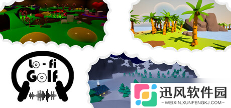 《Lo-Fi Golf》7月17日Steam平台同步解锁