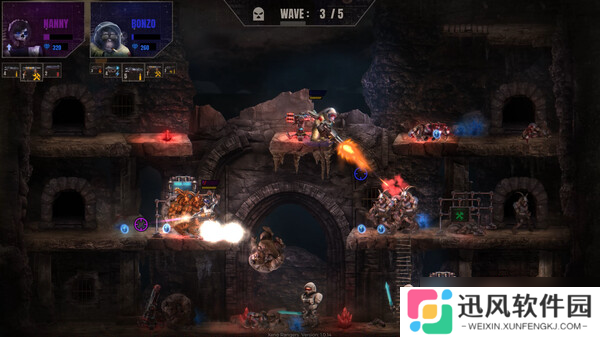 合作平台防御游戏《Xeno Rangers》于7月16日在Steam平台正式发布