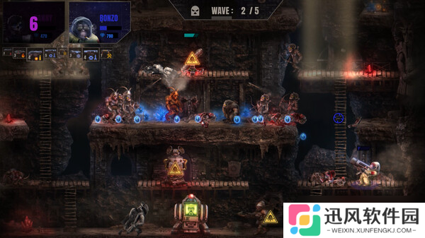 合作平台防御游戏《Xeno Rangers》于7月16日在Steam平台正式发布