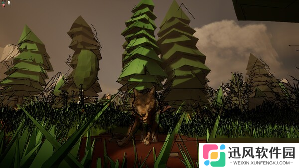 模拟动物游戏《Drunken Wolf》7月23日Steam发售