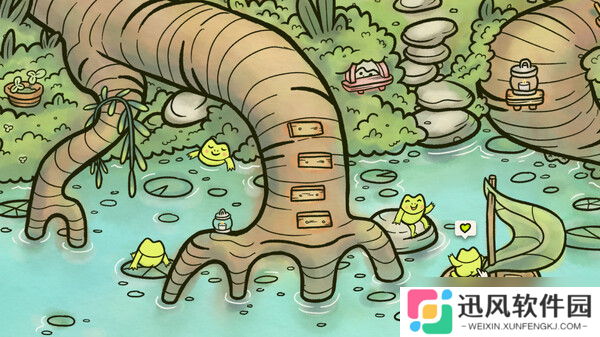 寻物游戏游戏《Find My Frogs》7月24日在Steam正式发布