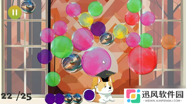 即时消除新作《泡泡飘飘》于7月24日在Steam商店正式上架