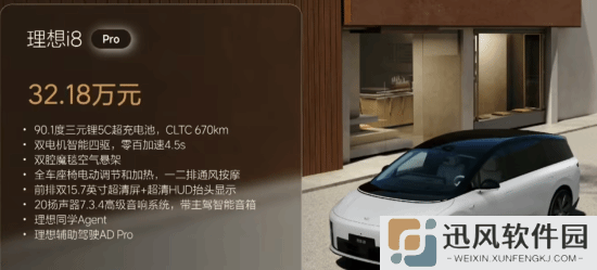 理想首款纯电SUV！理想i8定价公布：32.18万起！