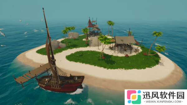 《骨头船长: 海盗之旅》7月29日发售 成为船长冒险登陆Steam