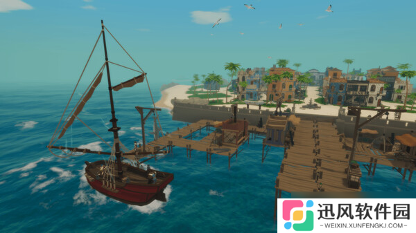 《骨头船长: 海盗之旅》7月29日发售 成为船长冒险登陆Steam