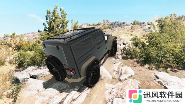 山地4x4吉普车