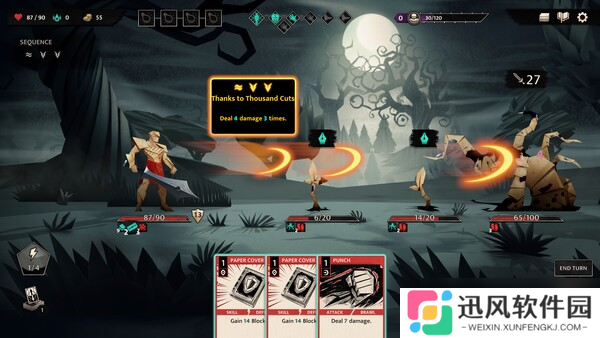Roguelike卡牌构筑游戏《Inkborn》7月29日登陆Steam平台