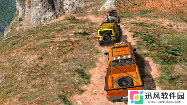 山地4x4吉普车