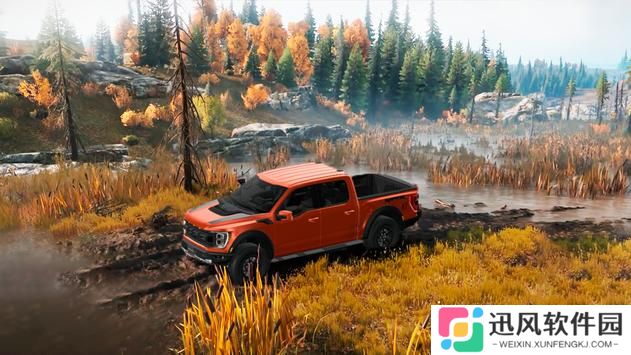山地4x4吉普车