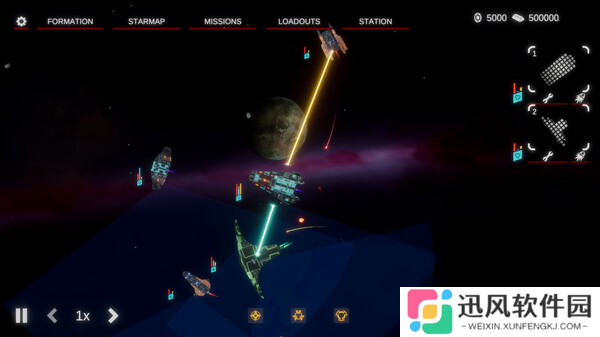 2D太空舰队策略游戏《Space Menace 2》7月26日上架Steam商店