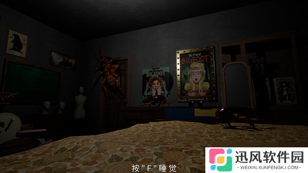 心理恐怖游戏《幻想症》在Steam正式发行